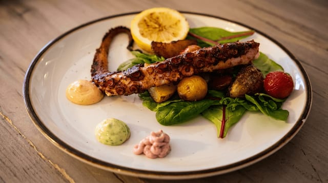 Grilled Octopus.