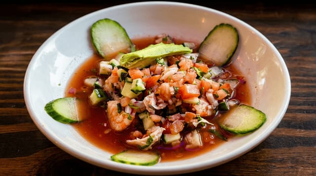 Ceviche Mitotero.