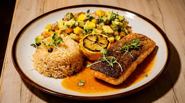Salmon Tropical.