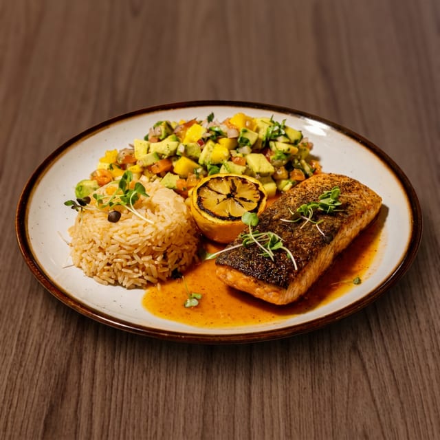 Salmon Tropical.