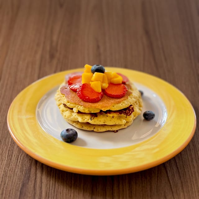 Pancakes de Elote.