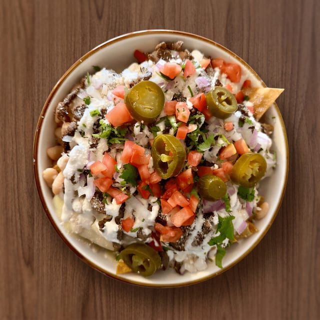 ¡Ay Güey! Nachos.