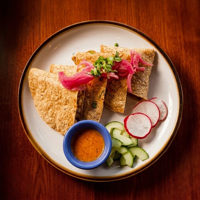 Vegetarian Quesadilla.